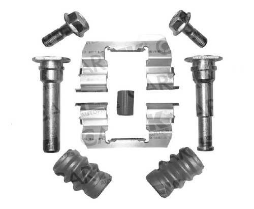 Kit Herrajes De Balatas Dodge Atos 2002-2003-2004 Del Ck