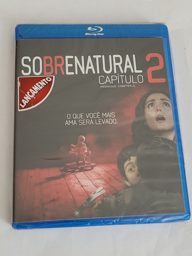 Blu-ray Filme Sobrenatural Capítulo 2