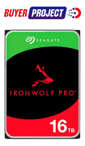 Disco Duro 16tb Seagate Ironwolf Sata 3.5'' Red Servidor Nas