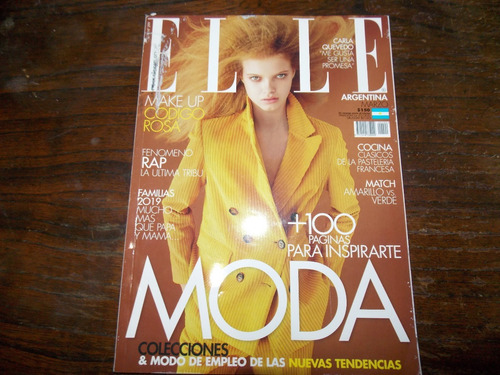 Revista Elle 299 - Carla Quevedo - Marzo 2019 