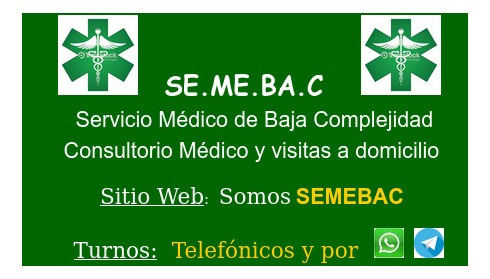 Médico Consultorio Y Domicilio - Semebac