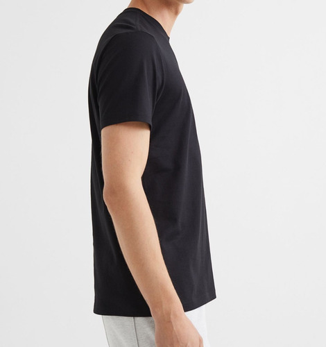 Imagen 4 de 8 de Remera Lisa Algodón Jersey Peinado Premium Hombre