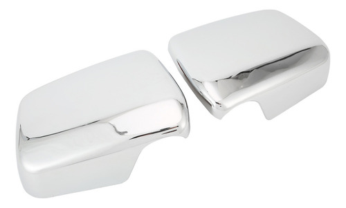 Cubierta Para Espejo Retrovisor, 1 Par, Cromada, Impermeable
