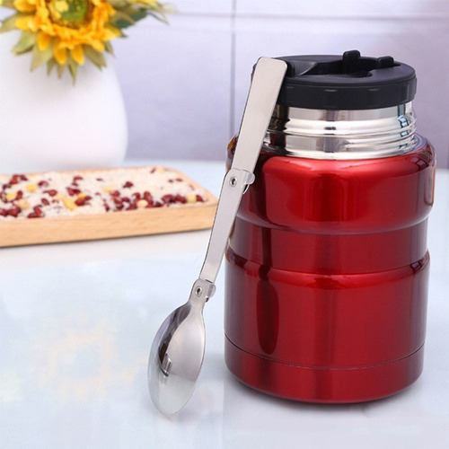 Botella Termo Multifuncional Comida Fría Y Caliente 750ml