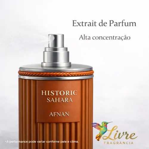 Perfume Árabe Afnan Historic Sahara Edp 100ml Original | MercadoLivre