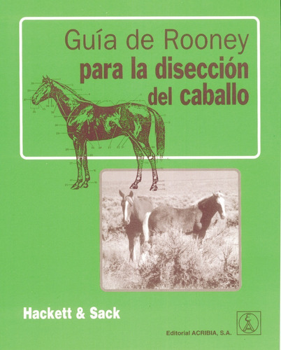 Hackett: La Diseccion Del Caballo Anatomia