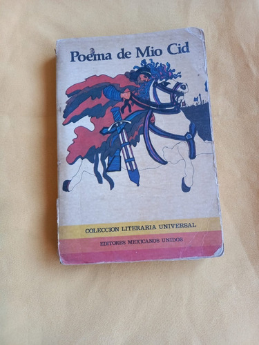 Libro - Poema Del Mio Cid 