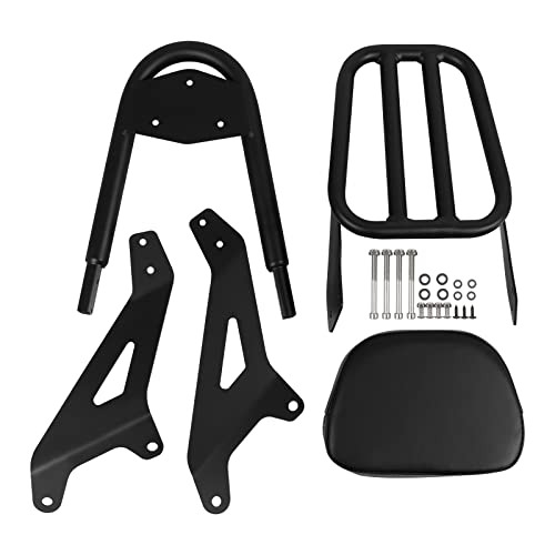 Portaequipajes Trasero Worldmotop Backrest Sissy Bar Para Ya