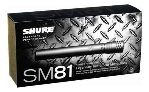 Shure Sm81 Condensador Unidireccional