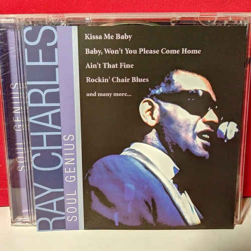 Ray Charles Soul Genius Cd Ed Canada 2004 Impecable