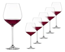 Comprar Jogo 6 Taças Vinho Em Cristal Fortíssimo - Schott Zwiesel Cor Vinho Borgonha 740ml