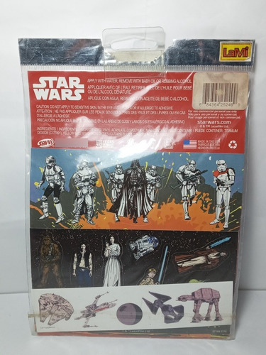 Imagen 2 de 4 de Stickers De Star Wars Unicos Ideal Coleccionistas Usa