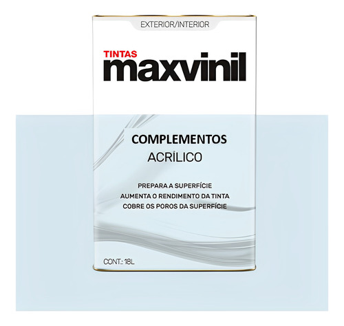 Selador Acrílico Rende Interior Exterior Maxvinil 18l