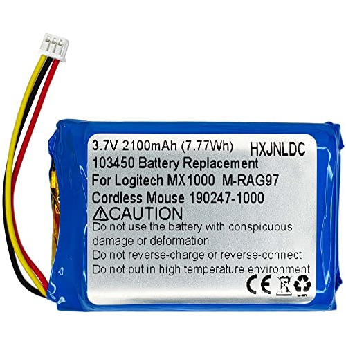 Batería De Litio Recargable De 3.7v Y 2100mah Reemplaz...