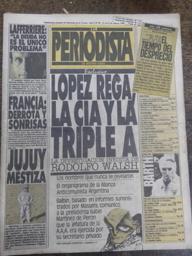 El Periodista De Buenos Aires Nº 80 * Marzo 1986 *