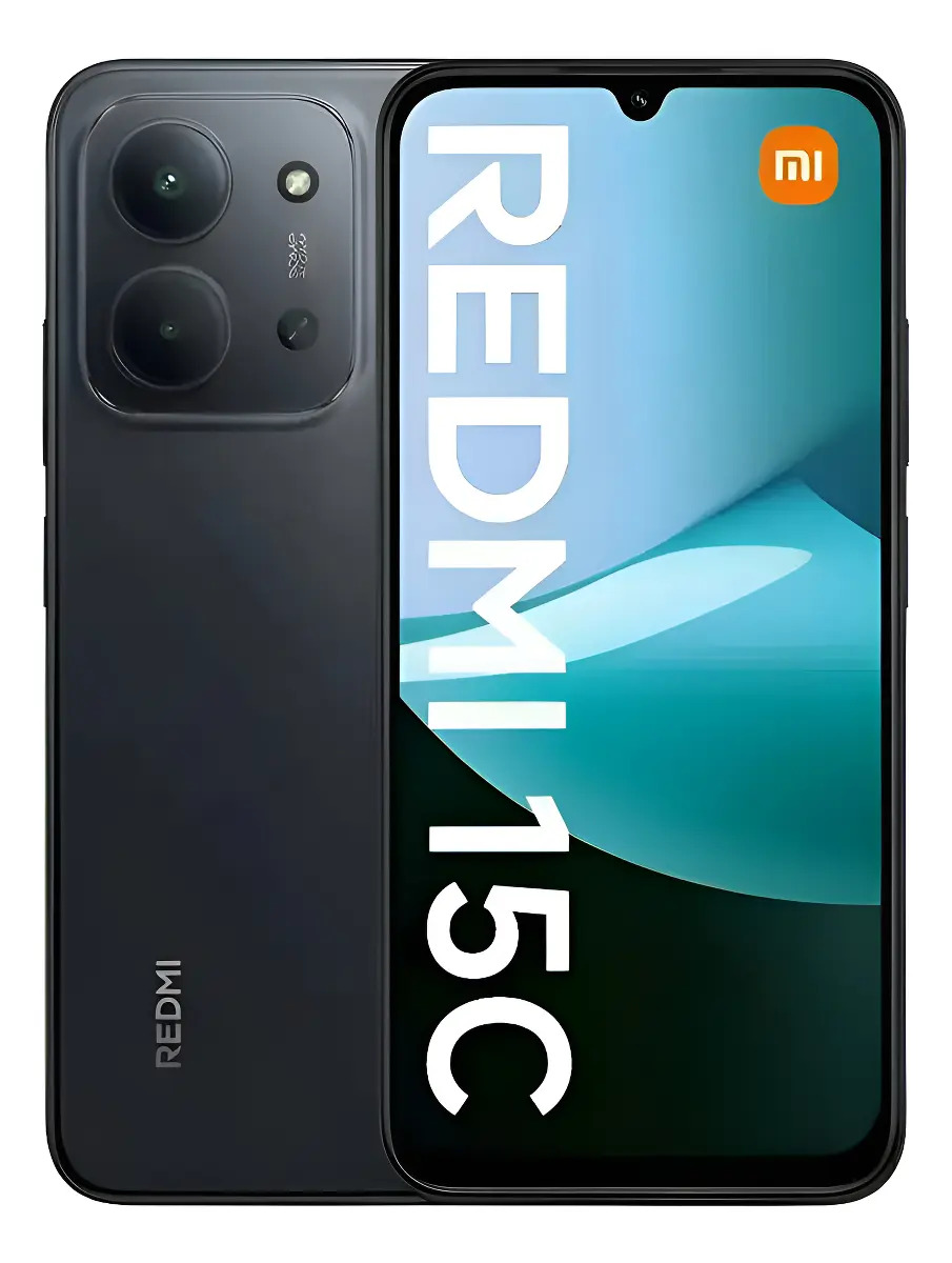 Celular Xiaomi Redmi 15c 256gb 8gb Ram Dual Sim + Nfc Medianoche