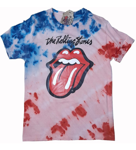 Camiseta Rolling Stones Batik