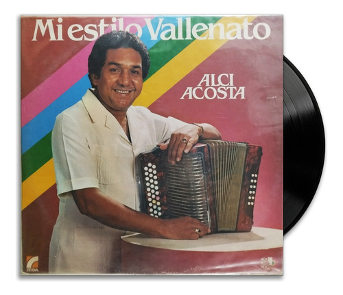Alci Acosta - Mi Estilo Vallenato - Lp Vinilo