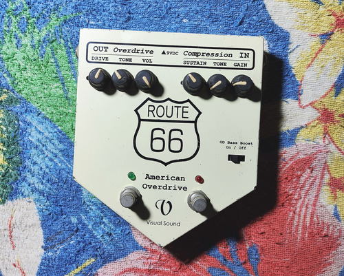 Visual Sound Route 66 Overdrive / Compressor V1 - Willaudio