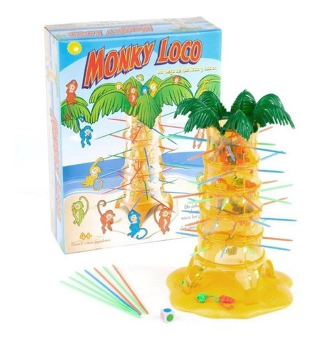 Juego De Mesa Monky Loco Original Ditoys 071 Promo