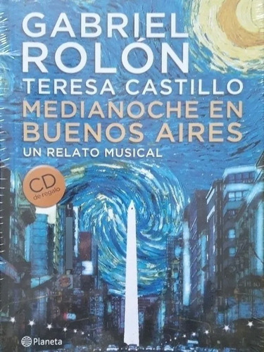 Medianoche En Buenos Aires Gabriel Rolón Tapa Dura + Cd 