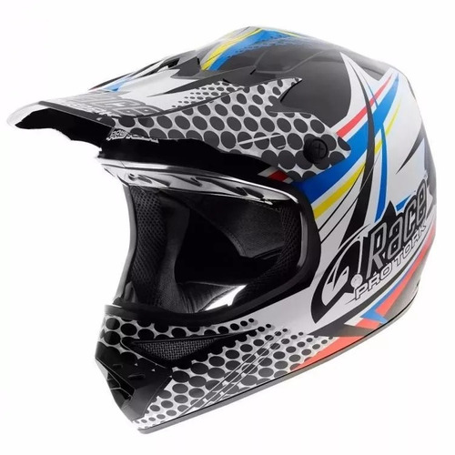 Capacete Cross Modelo Pro Tork Race 