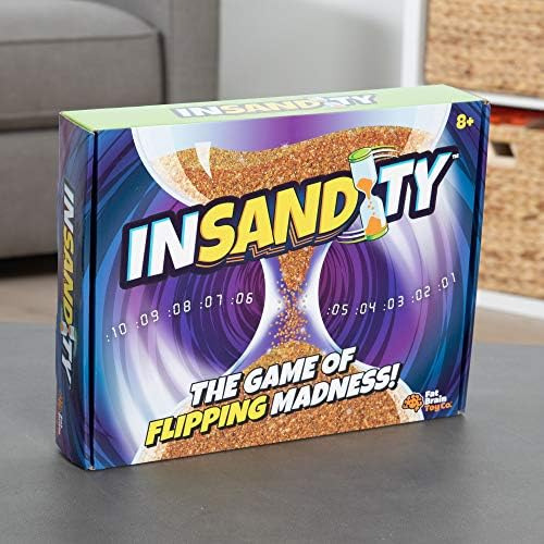 Fat Brain Toys In-sand-ity - Juego De Reflejos Rápidos Para