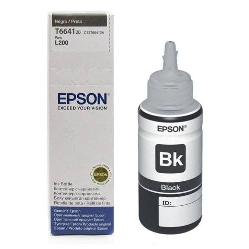 Botella Epson Tinta Negra Para L200..., T664120