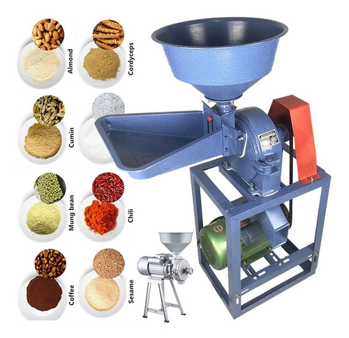 Molino Pulverizador Cafe Grano Industrial Maiz Cacao 850 Zx