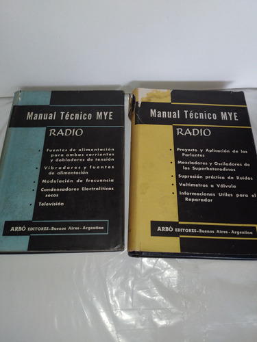 Antiguo Manual Tecnico Mye (radio)(tomo1 Y 2)