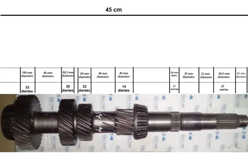 Engranaje Quintuple Eaton Fso2506 Kit Chevrolet Original