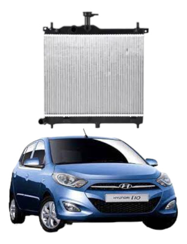 Radiador Para Hyundai I10 2012-2014 L4 1.1 Lts Std Premier