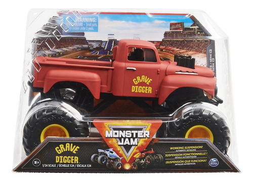 Camión Monstruo Oficial Retro Grave Digger A 3