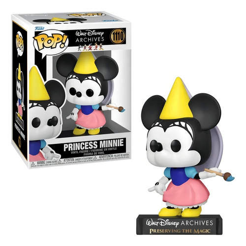 Películas Minnie Mouse Princess 1110 Funko Pop Doll