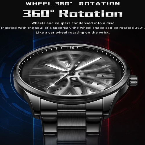 Relojes De Hombre Deportivos Impermeables De Lujo