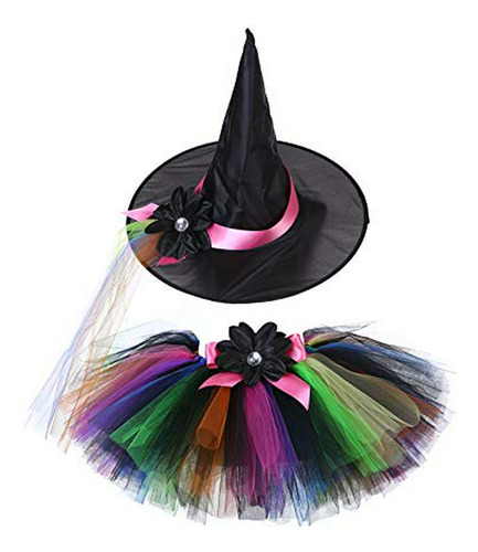 Disfraces Niñas - Tutu Dreams Witch Costume For Girls 2-14y 