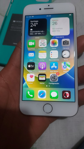 iPhone 8 Listo Para Usar 64gb Blanco Buen Estado