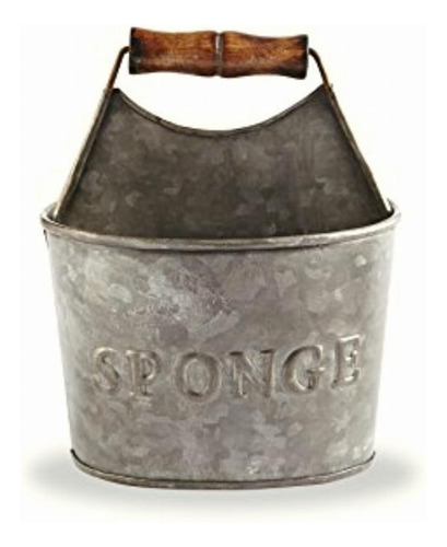 Mud Pie 4265463 Farmhouse Rustic Sponge Holder