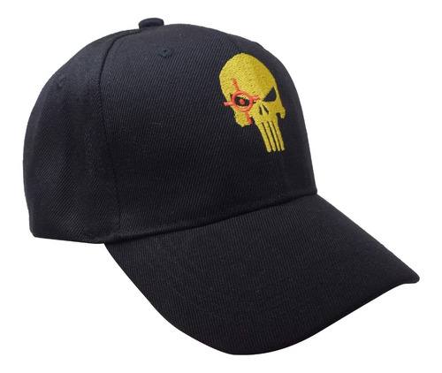 Imagen 4 de 6 de Gorra Sniper Punisher Bordada Beige Regulable Ear Outdoor