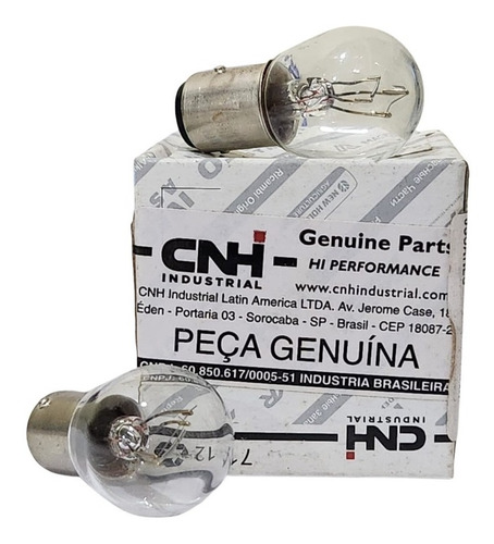 Lampada Automotiva 2 Polos Cnh 12v 5w - 14144690 2 Pcs