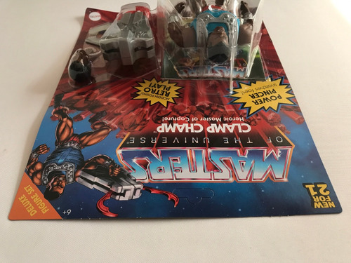 Clamp Champ Retro Play Motu Origins Heman Version Usa Mattel (Usado)