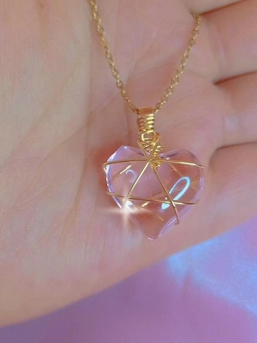 Collar Barbie Castillo De Diamantes Rosa Para Regalo Mujer | Meses sin  intereses