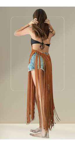 Vestido Mujer Macrame Moda Macrame Unitalla Boho Playa