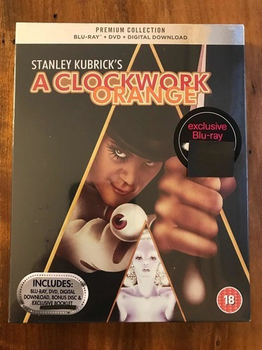 Bluray Laranja Mecânica - Kubrick - Lacrado Dub / Leg