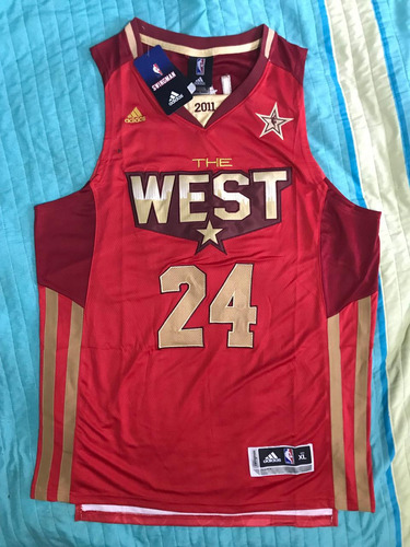 Jersey Kobe Los Ángeles 2011 Triple Bordado #24 All-star 