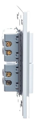 Lucek Pla 2 Int Senc De 1.5 Mod Cristal Blanco Blanco