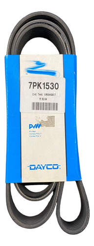 Correa Poli V Ford F100 Chevrolet Blazer Dayco 7pk1530