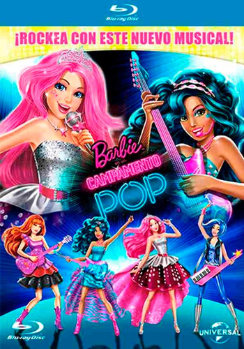 Barbie Campamento Pop In Rock N ' Royals Pelicula Blu-ray