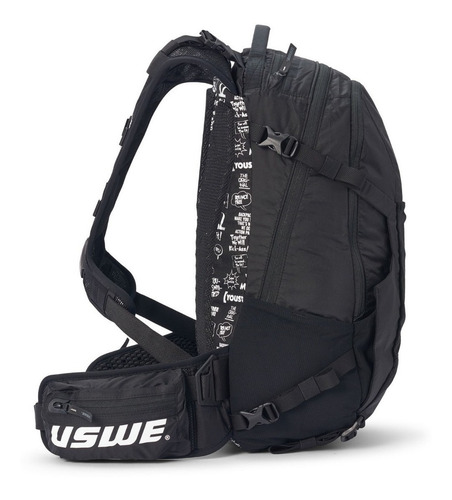 Mochila Mtb/moto Shred 16 Carbon Negro Uswe Original