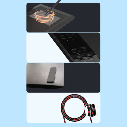 Dibujo De Tableta Gráfica Por Computadora 8192 Niveles De Pr
